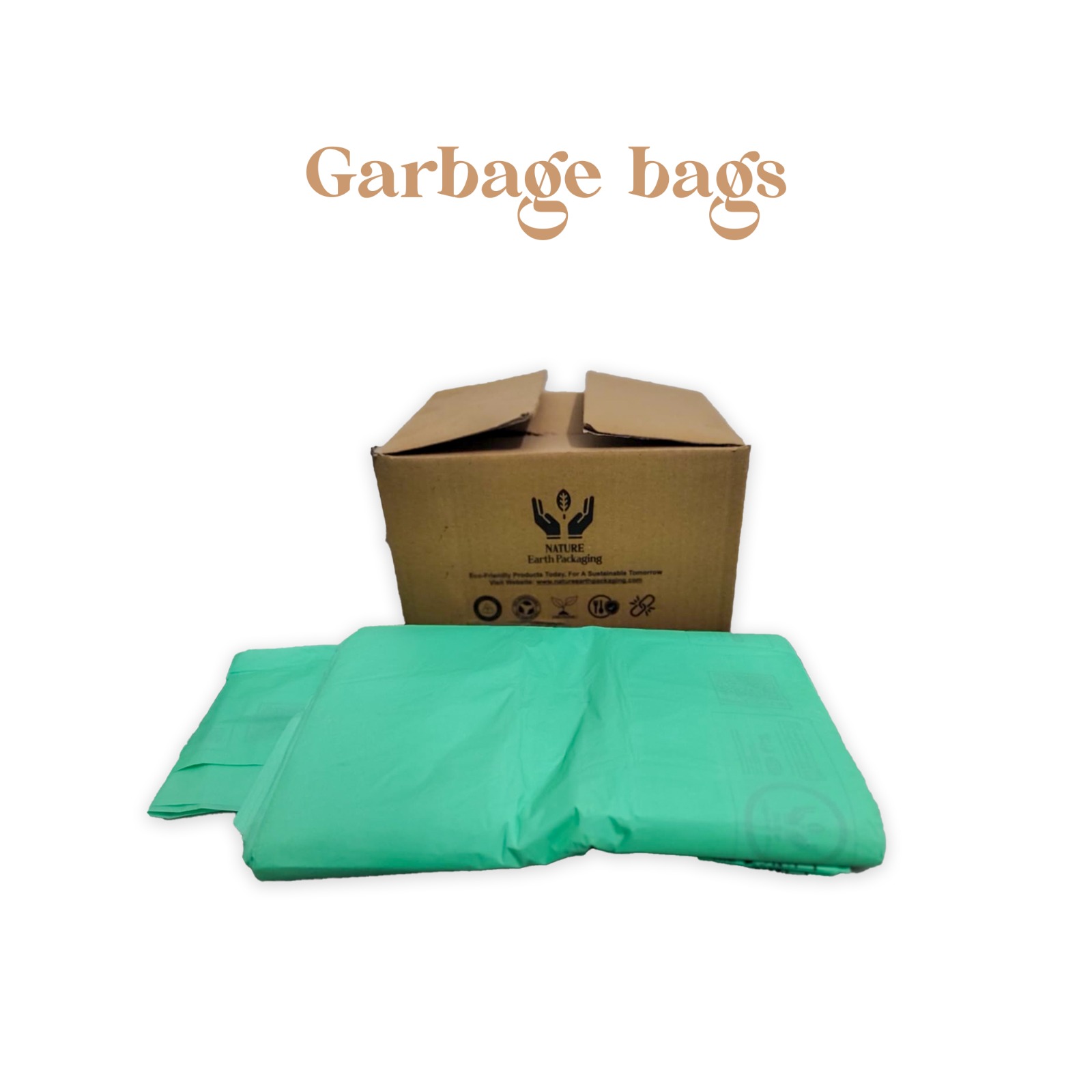 Biodegradable Garbage Bags 19*21 Inch