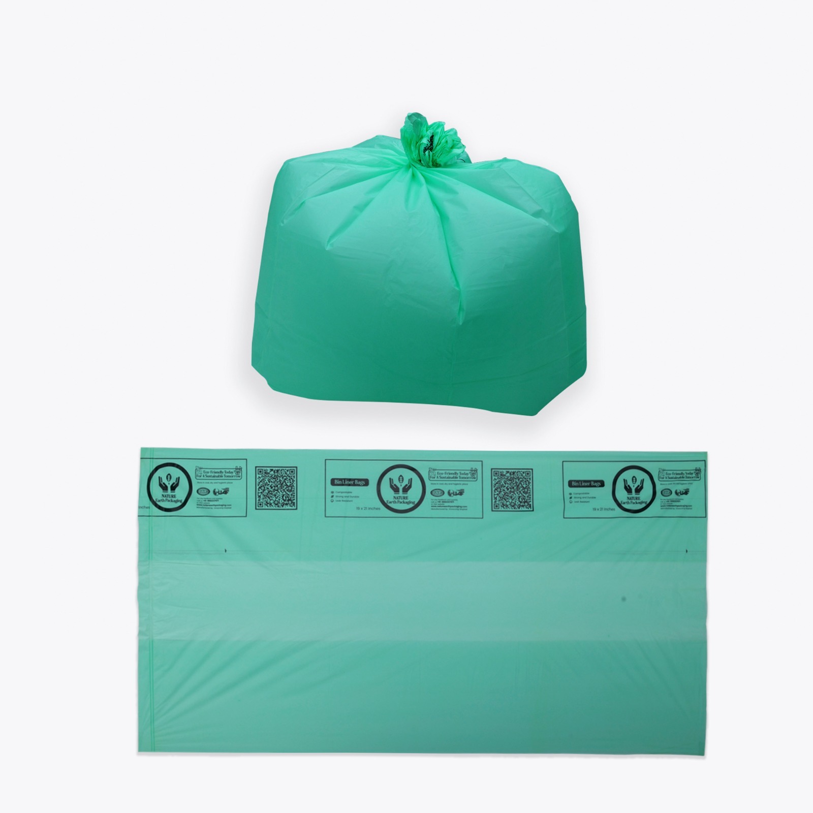 Biodegradable Garbage Bags 19*21 Inch