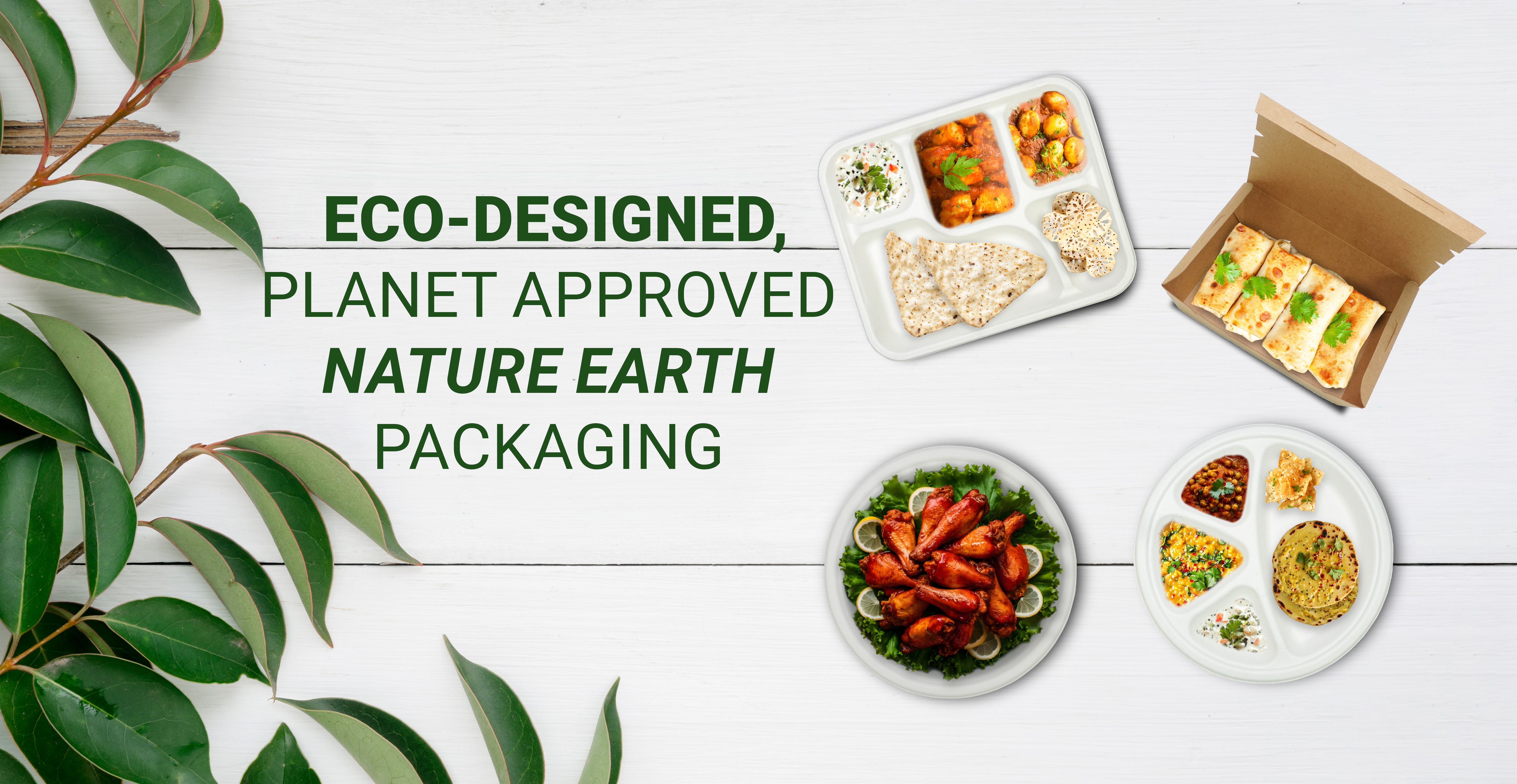 Nature Earth Packaging Slider